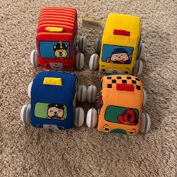 Melissa & Doug Cloth Car Set