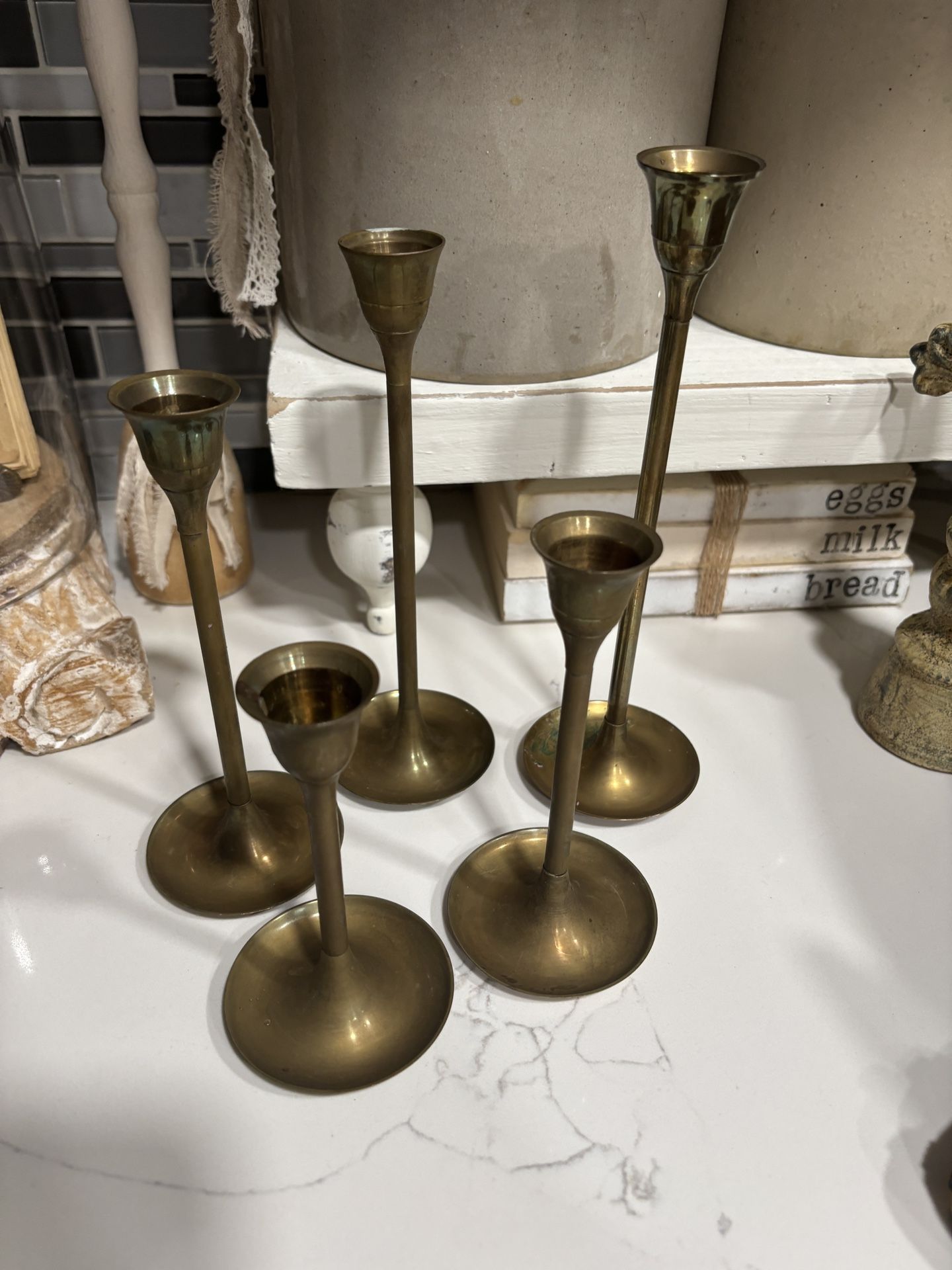 Brass Candle Holders