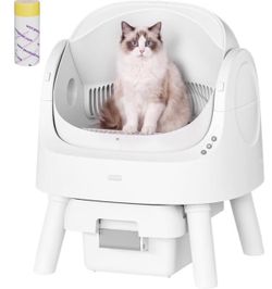 Automatic Self-Cleaning Cat Litter Box