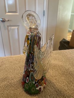 vintage Murano glass angel figurine