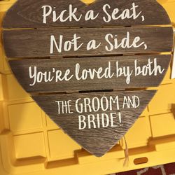 Wedding Sign