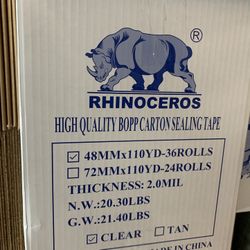 Box Of Clear 2” Tape