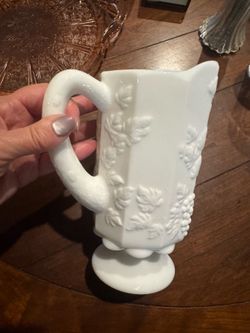 Westmoreland Vintage Milk glass. Heavy.