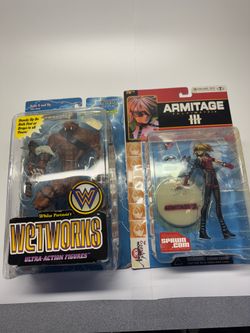 McFarlane Toys Wetworks Werewolf & Armitage III Action Figures New In Box