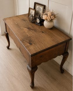 Vintage Habersham Plantation Solid Pine Table – $200