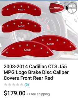 MPG caliper covers red off Infiniti G37 coupe