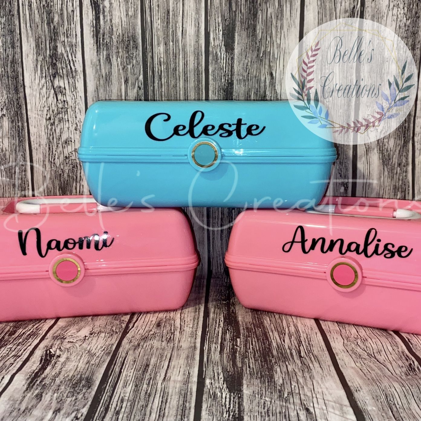 Personalized Mini Caboodle Beauty Accessory Case