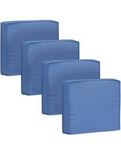 Brand new! Outdoor Cushion Covers 4 Pack Waterproof&Fade Resistant Zipper Patio Furniture Cushion Covers for Couch,Sofa,Chair (Replacement Covers Only