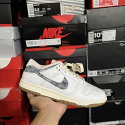 Nike Dunk Low New Americana Washed Denim size 9 VNDS