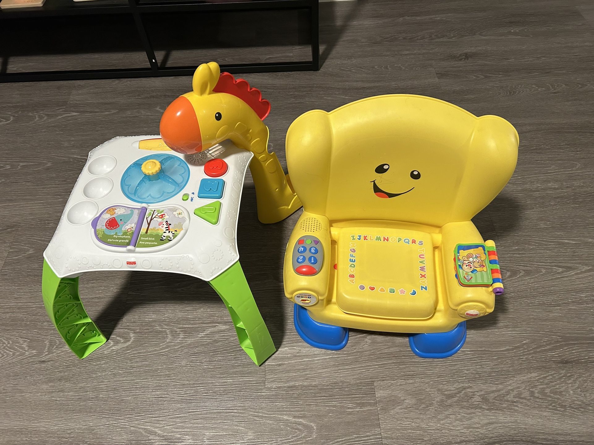 Chair & activity table