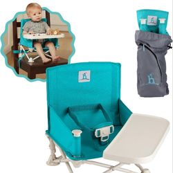 Hiccapop OmniBoost Travel Booster Seat with Tray for Baby Dining Table