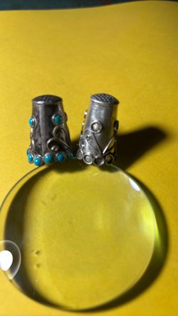 Sterling Silver thimbles. 2 pcs