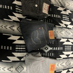 True Religion And 501 Jeans