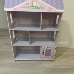 KidKraft Dollhouse Cottage Bookcase FULLY ASSEMBLED and great condition!