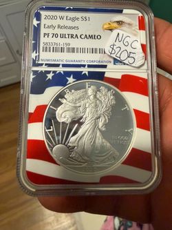 2020 W American Silver Eagle NGC PF70 Ultra Cameo