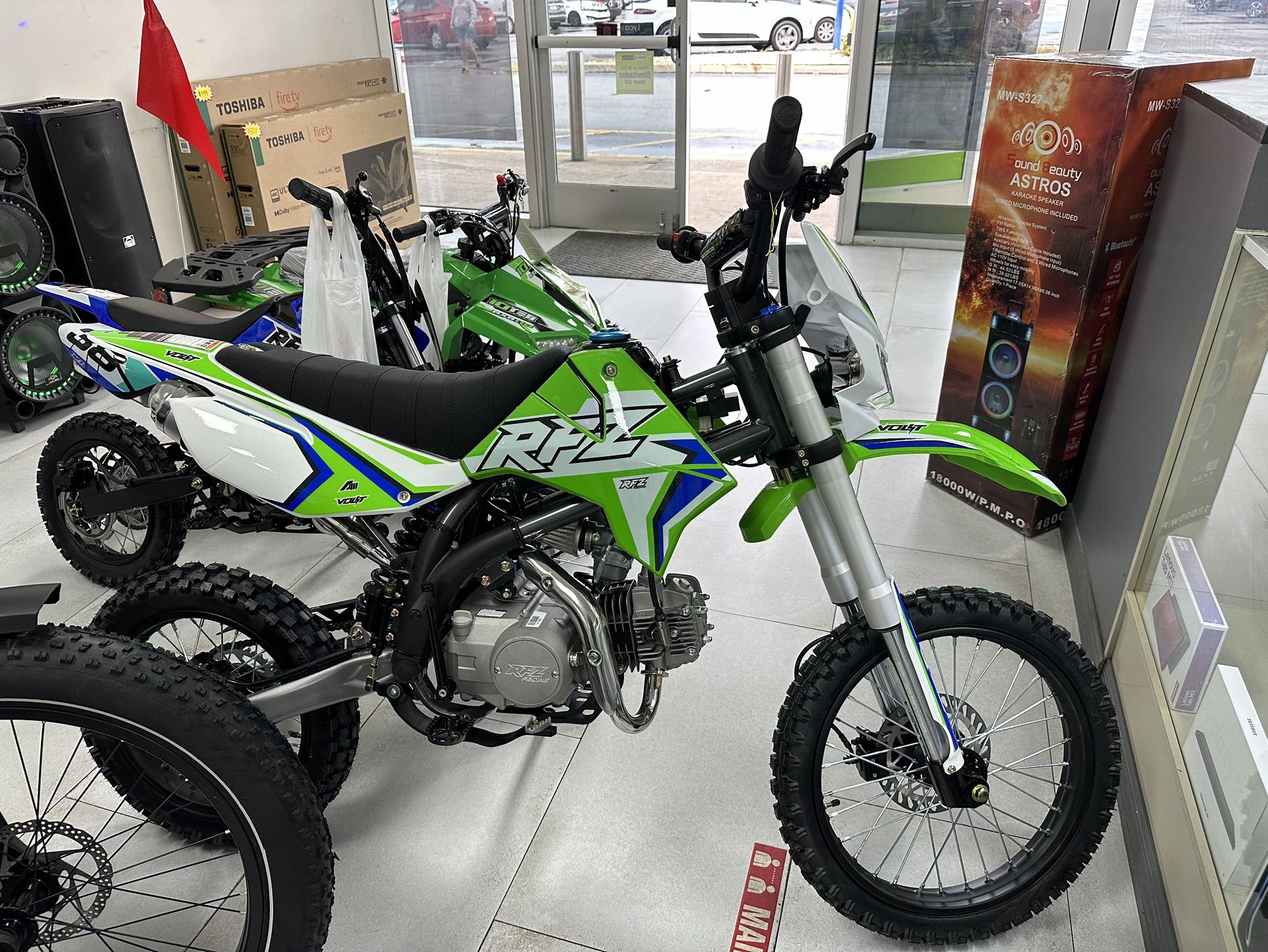 RFZ Apollo 125cc Dirt Bike New! Finance For $50 Down Payment!!
