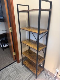 5-shelf bookcase