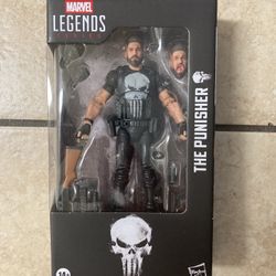 Marvel Legends Series The Punisher 6-Inch Action Figure In Hand