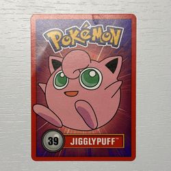1998 Jigglypuff Pokemon Promo