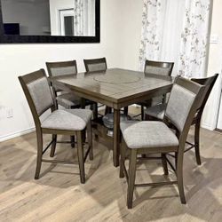 Dining table with chairs