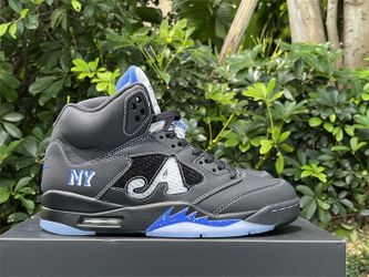 Awake NY x Air Jordan 5 “Black Metallic”
