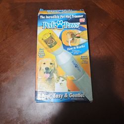 Pedi Paws Nail Trimmer For Cats And Dogs