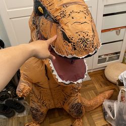 Inflatable Dinosaur Costume For Kids 6-13