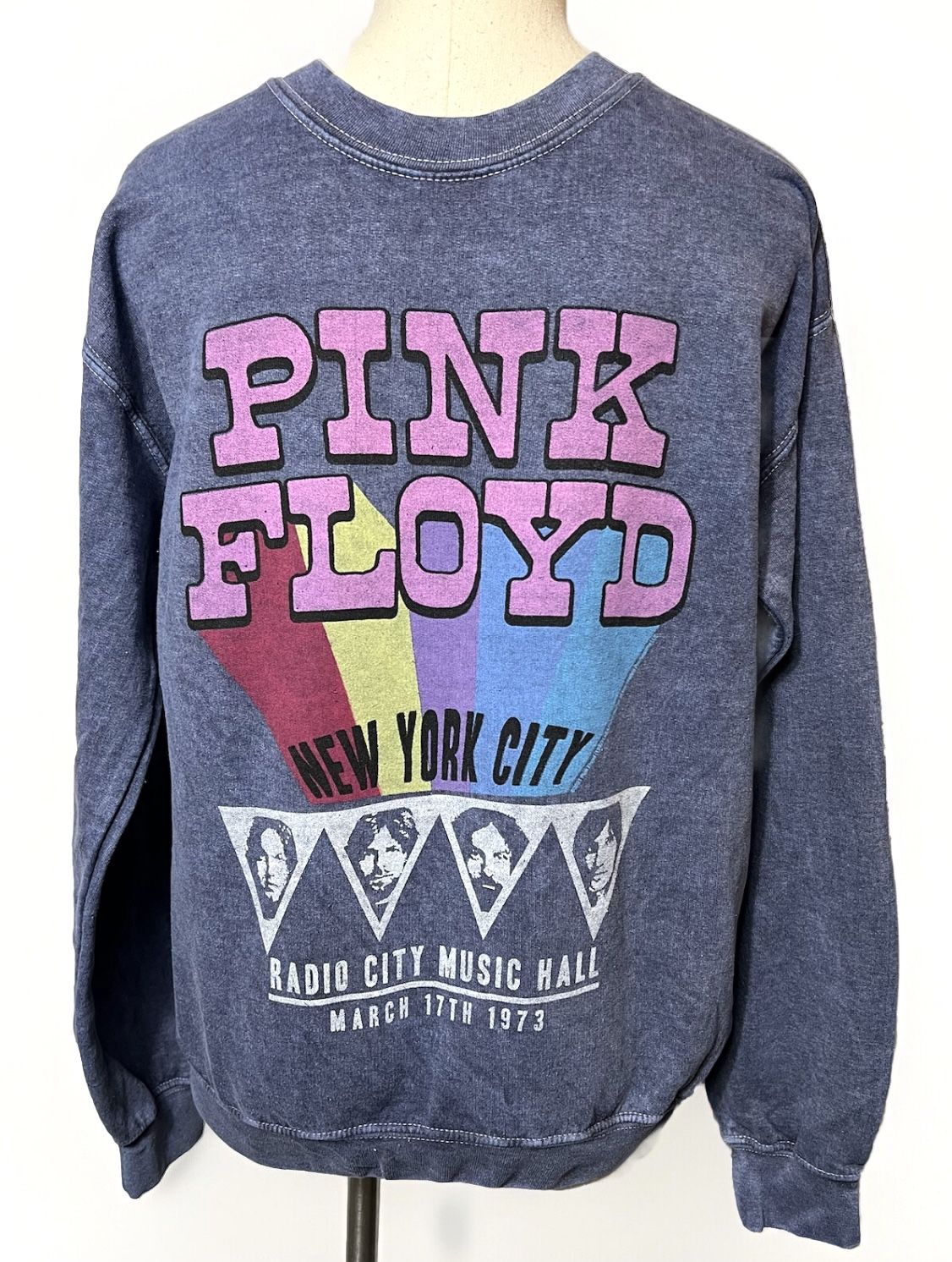 Pink Floyd NYC Radio City Music Hall 1973 Women’s Sweatshirt