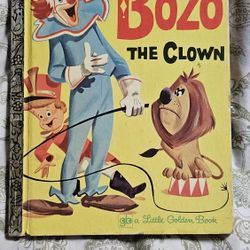#Kid's #Books #Vintage #Golden #Books #Disney #Bozo the #Clown