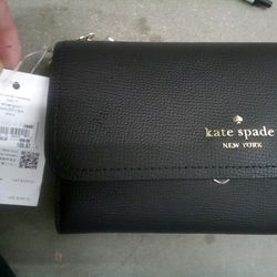 Kate Spade Black Purse With Chain Strap