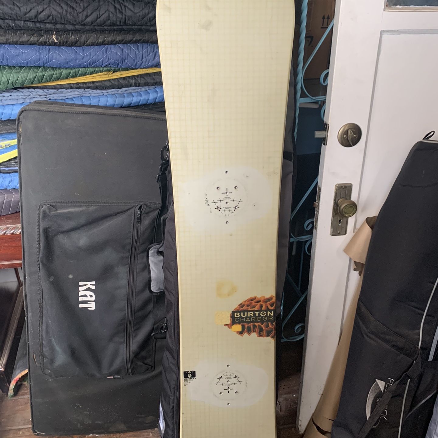 162 cm Burton Charger Snowboard. Board Only.