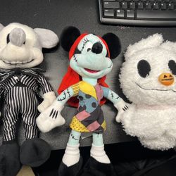 The Nightmare Before Christmas Mickey Minnie Pluto