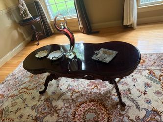 3-Piece Traditional Wood Coffee & Side Table Set