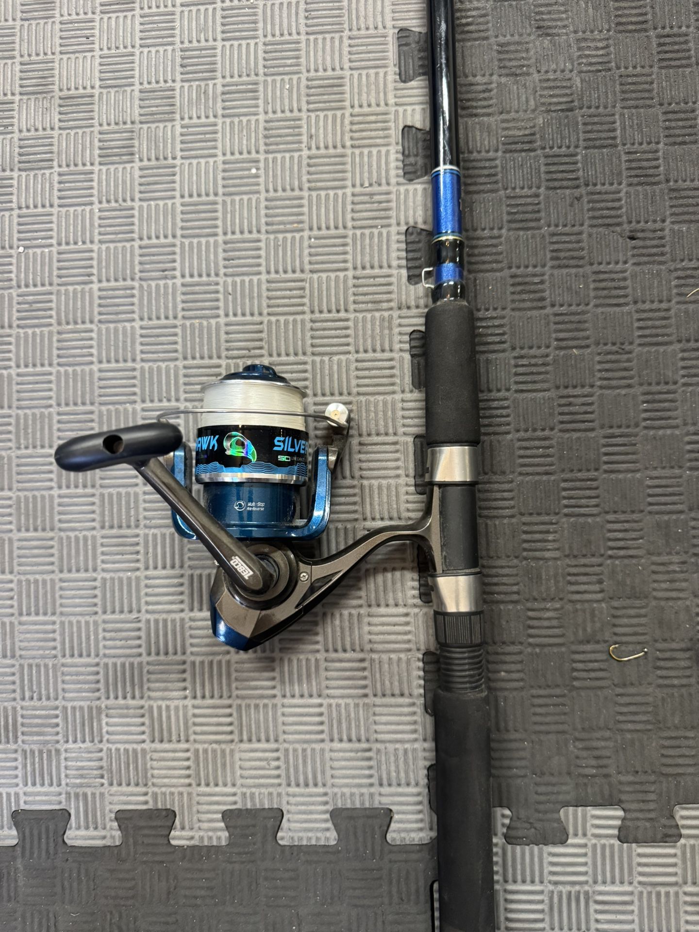 Fishing Rod & Reel (Silver Hawk)