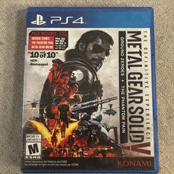 Metal Gear Solid V: Phantom Pain