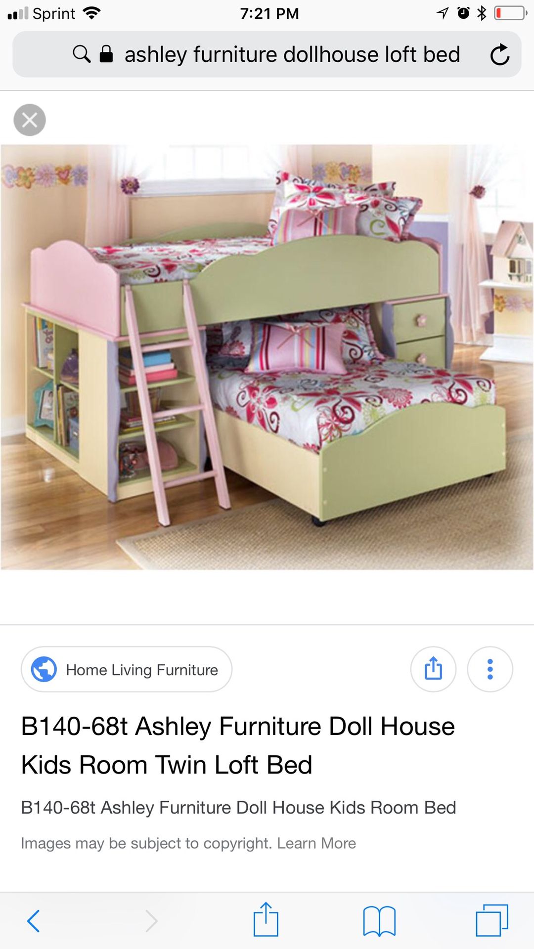 Ashley Furniture Doll House Loft Bed