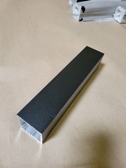 2x2 Aluminum Tubes, 10 Count