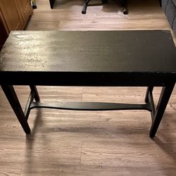 Vintage Wood Piano Bench