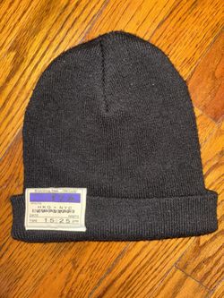 Vintage black beanie 