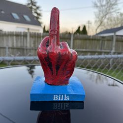 For When The Bills Lose..  Middle Finger Statue