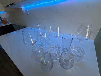 Mix glassware one dollar each