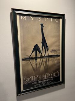 South Africa Vintage Art Print by Gayle Ullman