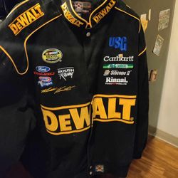 Vintage Dewalt Nascar Racing Jacket #17 Matt Kenseth 