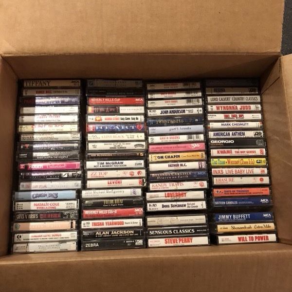 Used Cassette Tapes (see list of cassettes in photos)