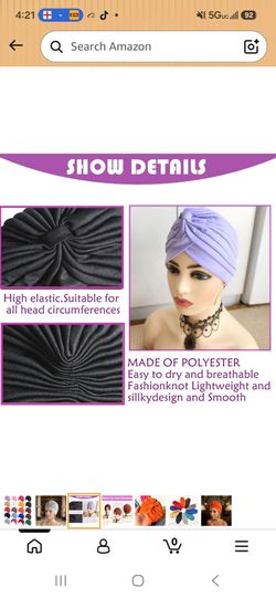 Turban Hat Women Hijab Turban Headwear