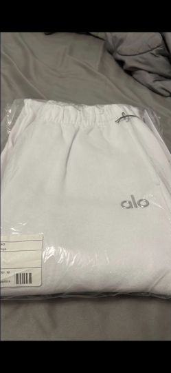 Alo men's sweatpants white