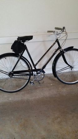 antique 1960 Raleigh Robin hood bicycle