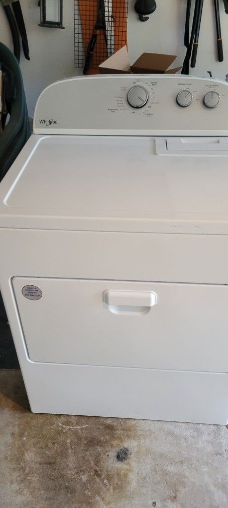 Whirlpool Electric Dryer  2 Yrs Old