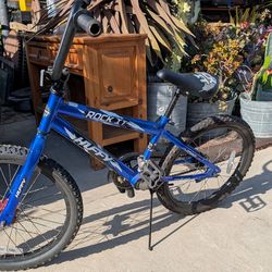 Huffy 20" Rock It Kids' Bike, Fits Riders 44"-56", Blue, Youth, Boys bicycle BMX