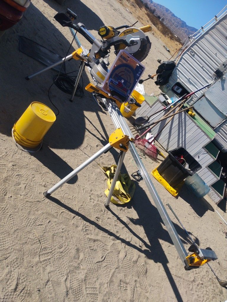 DeWalt Chop Saw And DeWalt Stand